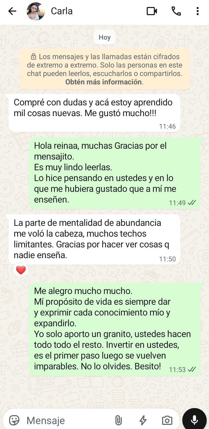 Testimonio Alumna